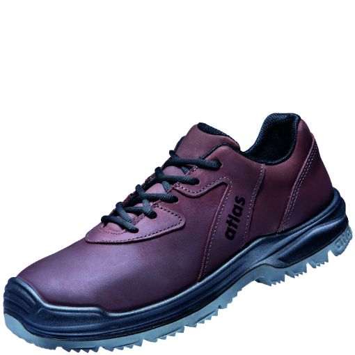 Atlas Halbschuh XR 485 XP brown, Größe: 40, Weite: 10 EN ISO 20345 S3 SRC, ESD Oiled-Nubukleder, Aluminiumkappe, XP metallfreie Durchtritthemmung 