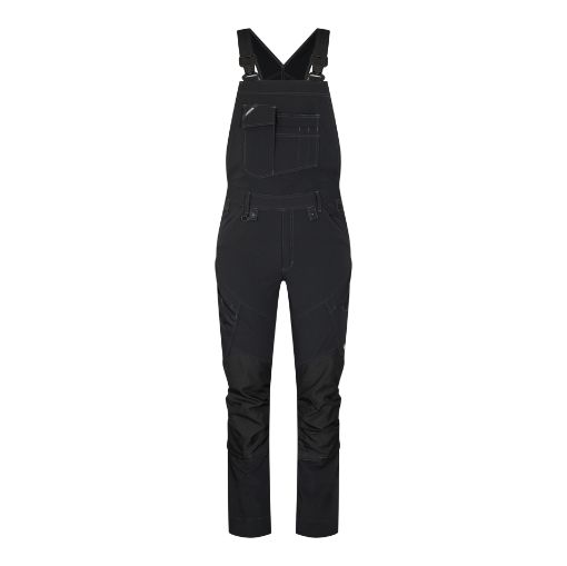 Engel Latzhose mit 4-Wege-Stretch, Größe: 54, Farbe: Schwarz 3369-317-20  