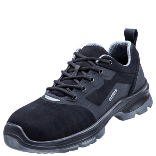 Atlas Halbschuh FLASH 6105 XP, Größe: 40, Weite: 10 EN ISO 20345:2022 S3S SR Sportline Obermaterial, Stahlkappe, XP metallfreie Durchtritthemmung 