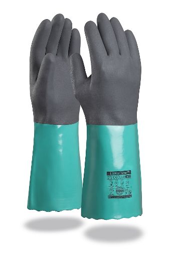 LeiKaChem 1342, Größe: 9 (L) Chemikalienschutz-Handschuh aus Nitril  