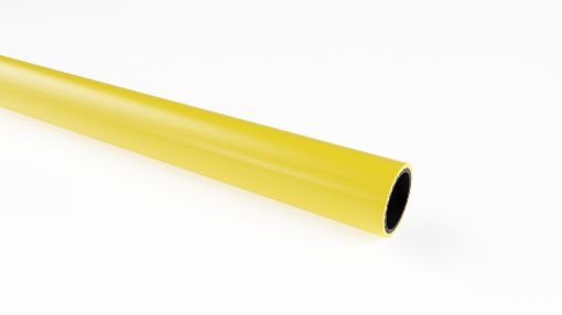 PVC Wasserschlauch Profi 15x2,5 mm, gelb Innendurchmesser 15 mm, Wandstärke 2,5 mm, Außendurchmesser 20 mm, RL50 Kunststoff Wasserschlauch mit drallfreier Tricot Gewebeeinlagen 