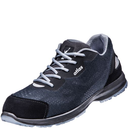 Atlas Damen-Halbschuh GX 240, Größe: 43, Weite: 10 EN ISO 20345 S1 SRC ESD Mesh-Obermaterial, Stahlkappe 